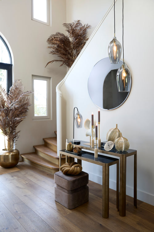 Light & Living side OXE - 120x35x80cm - brons - Set van 2 - vtwonen shop