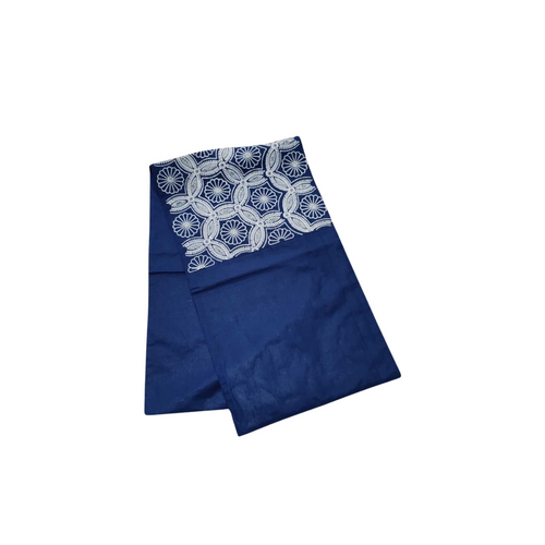 Sia Deco - Paros tafelloper - Blauw - Katoen - H140 - vtwonen shop