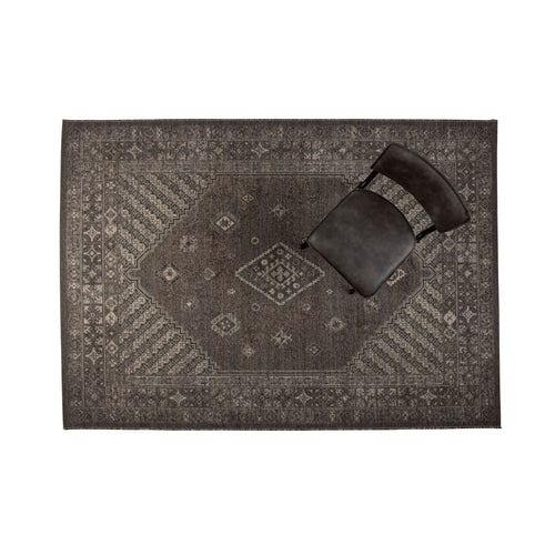 Dutchbone Devon Vloerkleed Charcoal Groen 170x240 - vtwonen shop
