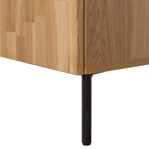 WOOOD tv meubel Bono Gravure - Eiken - Naturel - 56x180x46