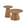 Furnhouse salontafel set Tango - Zwart - Ø 45/80 cm