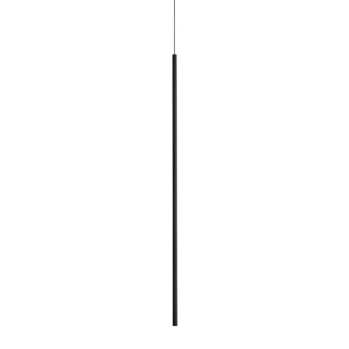 Ideal Lux LOOK Slanke hanglamp van 100 cm, zwart, 1x LED 220lm 3000K