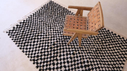 AFK Living vloerkleed Berber - handgemaakt - Wol - 120 cm x 170 cm