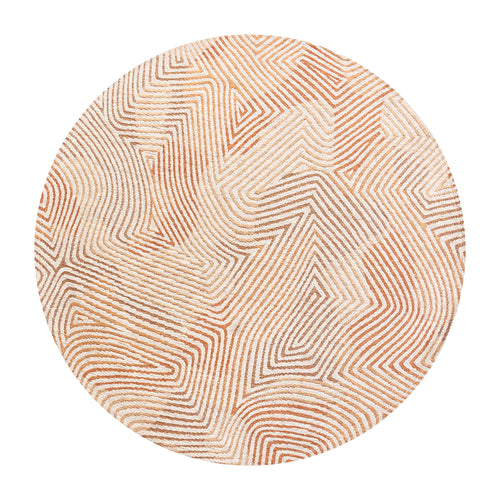 Louis De Poortere vloerkleed Indian Sand - rood - 140x140cm - vtwonen shop