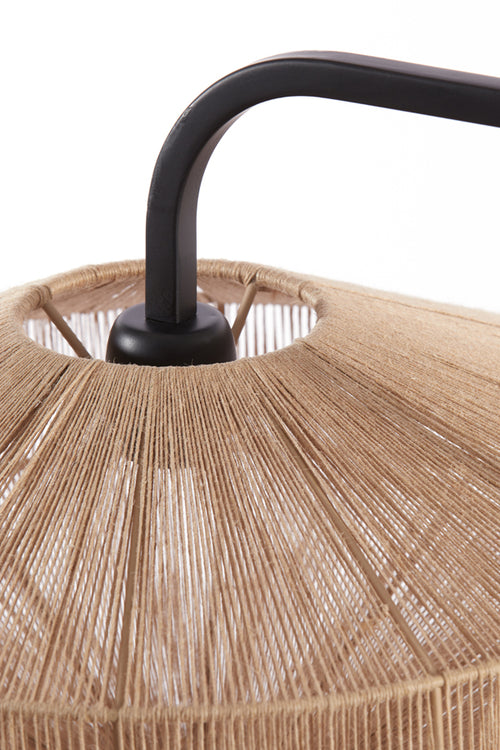 Light & Living vloerlamp LYRA - Ø43x164cm - bruin