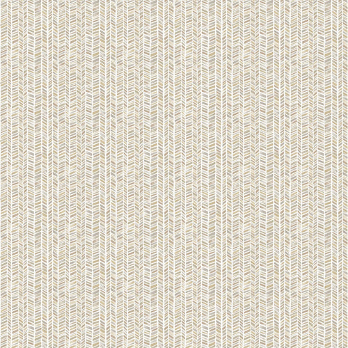 Sanders & Sanders behang zigzag motief beige bruin -  - 641147