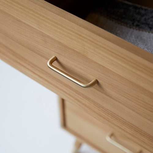 Tikamoon Ladekast van massief teakhout - Naturel - vtwonen shop