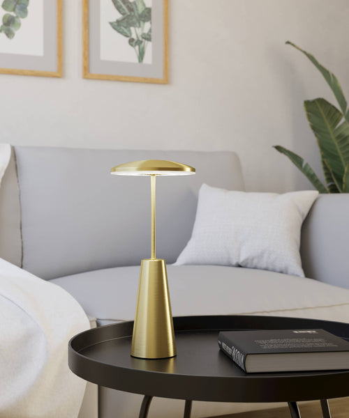 EGLO tafellamp Piccola - draadloos - 28 cm - goud - vtwonen shop