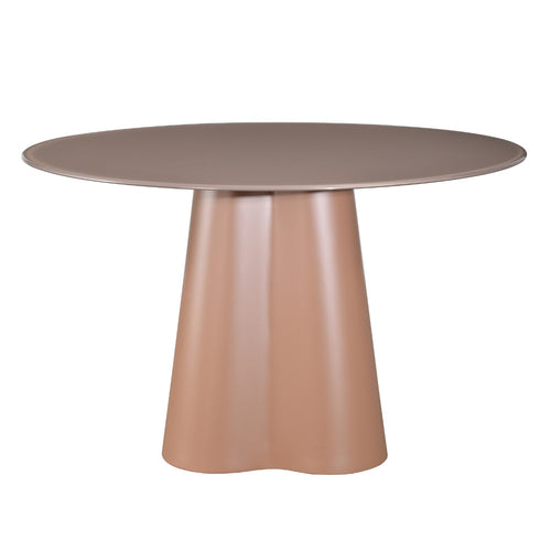 DÉJA Living Eettafel Esra - Rond Terra Glas/MDF - 120x120x76cm
