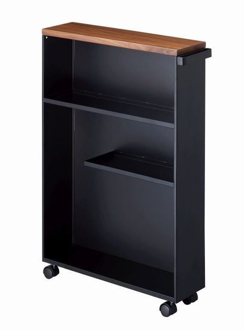 Yamazaki Badkamer Trolley - Tower - Zwart - vtwonen shop