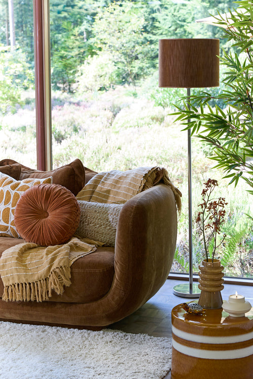 Light & Living plaid BATERNO - 170x130x0.5cm - bruin