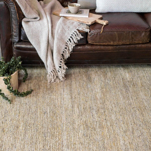 Interieur05 Vloerkleed Gerecycled Materiaal Ciro Geel/Naturel - 200 x 300 cm