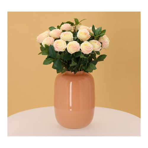 Maxifleur Handgebonden Kunstboeket Vela Modena 45 cm créme