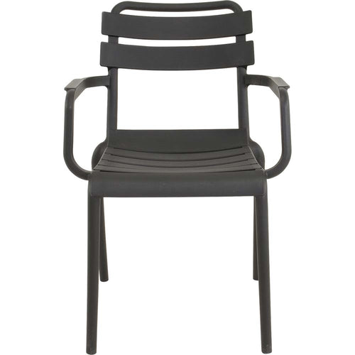 Lesli Living bistrostoel Torvi - zwart - 54x56x81cm