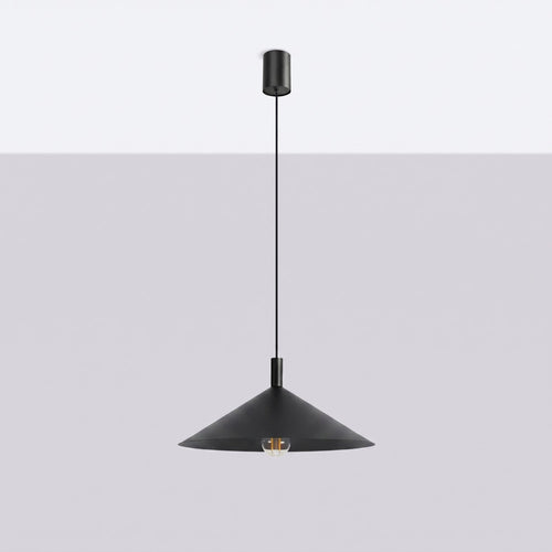 Sollux Lighting Hanglamp NOX 40 zwart - 40x40x135cm