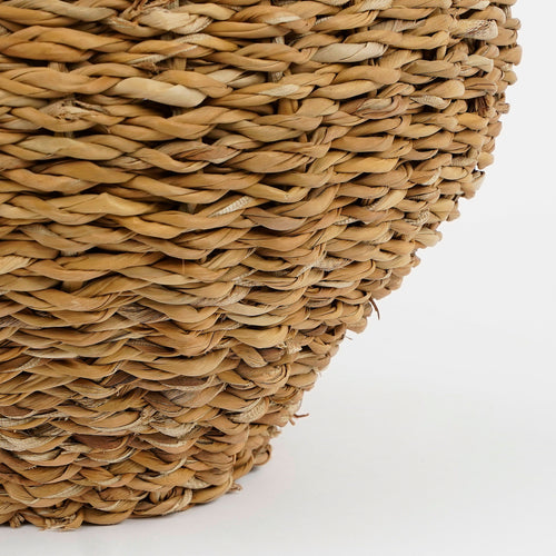 Mica Decorations Cambridge Decoratieve Vaas - H28 x Ø25 cm - Zeegras - Groen