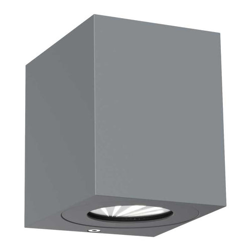 Nordlux Canto Wandlamp Buiten - 2-lichts LED - 2700K - IP44 - Grijs - vtwonen shop