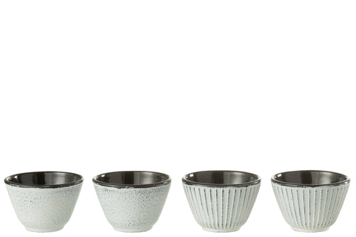 J-Line theemok - metaal - wit - 2 dozen van 2 stuks - vtwonen shop