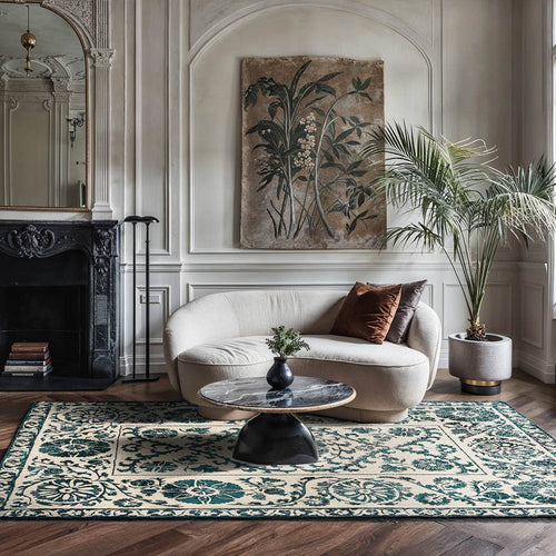 Louis De Poortere vloerkleed Notos - groen - 170x240cm - vtwonen shop