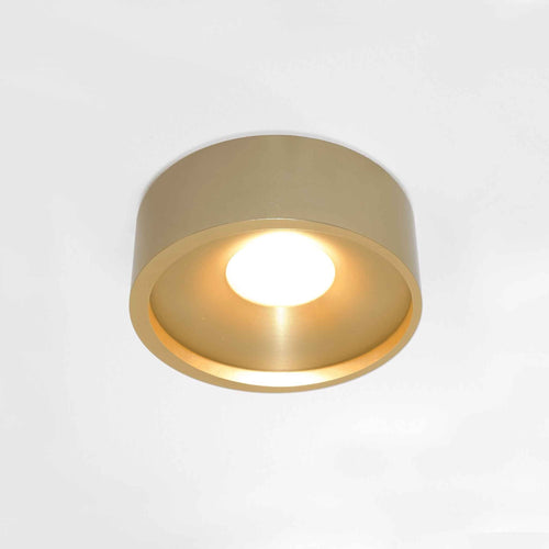 Artdelight plafondlamp Orlando - 1 lichts - 14  x 5   cm - mat goud - vtwonen shop