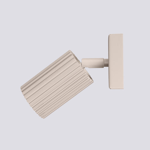 Sollux Lighting Wandlamp KARBON taupe - 8x16x16cm