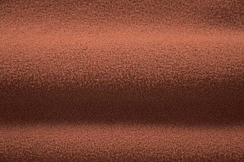 Micadoni linker hoekbank Jenny 5-zits, boucle baksteen - 145x200x73cm