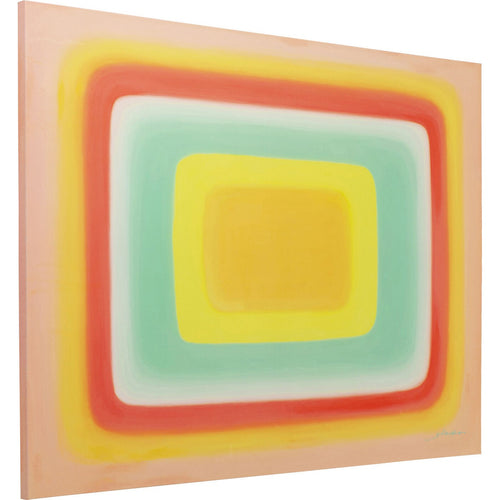 Kare Design Schilderij Tendency 160x120cm geel