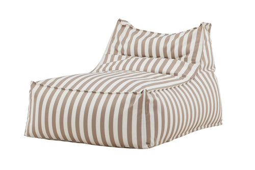 Rebellenclub Loungestoel Fichi - Beige Wit