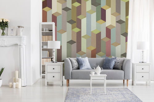 Sanders & Sanders fotobehang 3D-motief meerkleurig - 424 x 280 cm - 640992