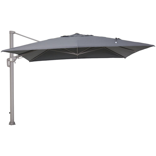 Garden Impressions zweefparasol Hawaii Big Pole II antraciet doek – 350x350 cm