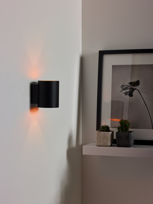 Lucide wandlamp XERA - 1xG9 - Zwart