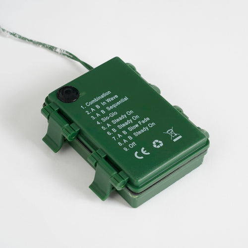 Black Box Trees Grimshaw Guirlande met LED Verlichting en Timerfunctie - L270 x Ø25 cm - Groen - vtwonen shop