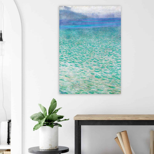 Artfulprints  Gustav Klimt - Attersee   poster A4 21x29.7 cm - vtwonen shop