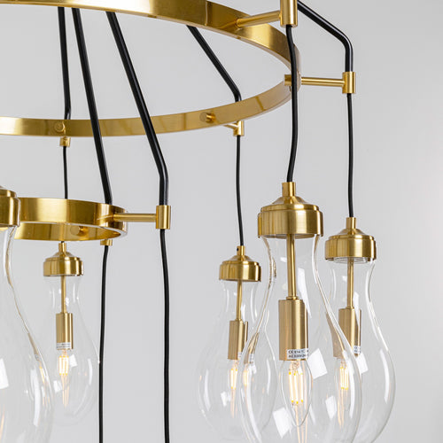 Kare Design Hanglamp Bell Highlight goud - vtwonen shop