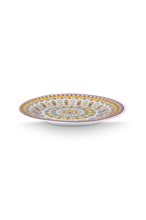 Pip Studio - Borden - Lily & Lotus - Moon Delight - Geel - 17 cm - Set van 6