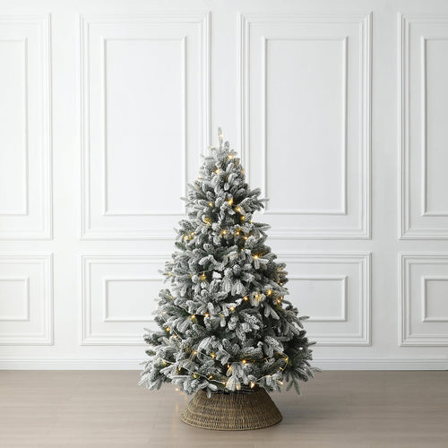 Sia Deco Kerstboom Met Sneeuw Kunstmatig - wit - H180 - vtwonen shop