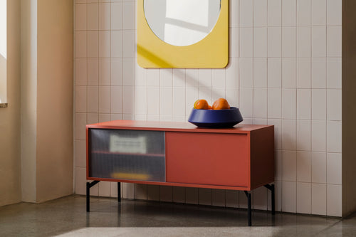 noo.ma MET Mini TV-standaard - Terracotta Blush - vtwonen shop