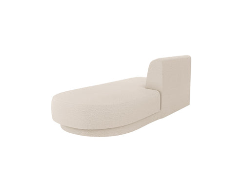 Micadoni - Module "Miley" 2 zitplaatsen, boucle beige - 90x158x70cm