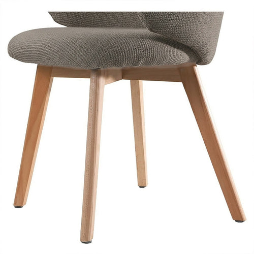 Calicosy - Stoelen set van 2 SOLÈNE - beige 60x55x79 cm