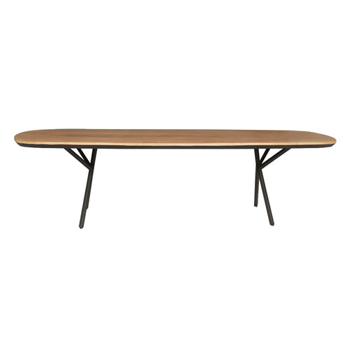StarFurn Eettafel RichWood - Naturel Hout - 160x100x76cm - vtwonen shop