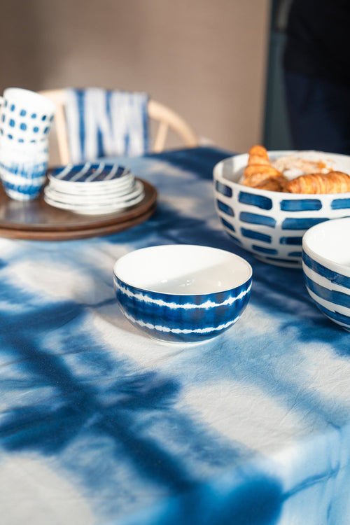 vtwonen - Tie-Dye Kommen - Serviesset van 4 - 15cm - vtwonen shop