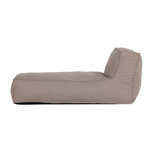 WOOOD ligbed tuin Velora - Polyester - Zand - 80x175x95