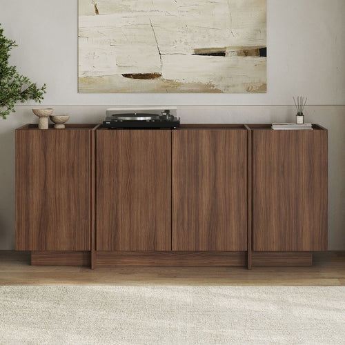 Calicosy - Dressoir ARVEN - Licht hout 180x45x80 cm