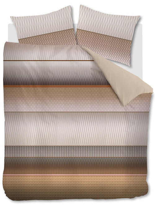 Kardol dekbedovertrek Millenial - 200x200/220 cm - steenrood