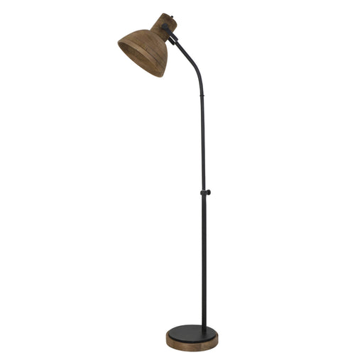 Light & Living vloerlamp  - bruin - 47x29x129 cm