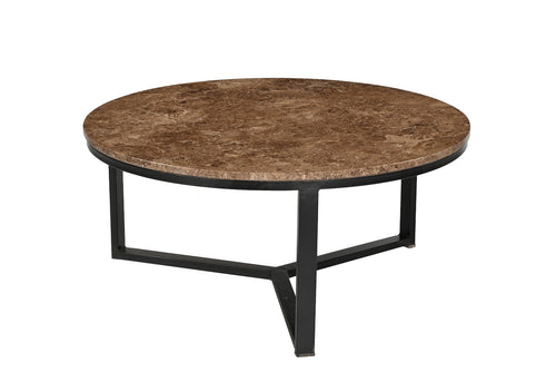 Livingfurn salontafel Emperador - 80cm - marmer