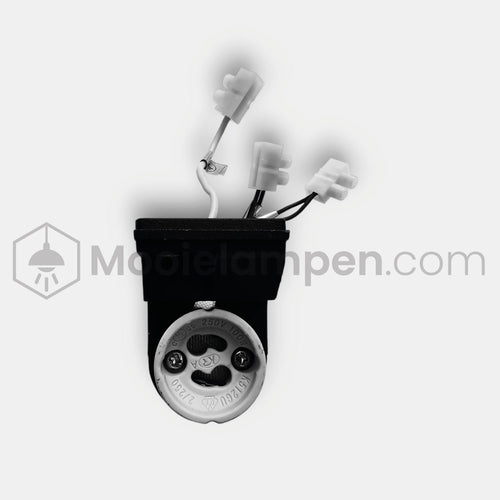 Artdelight Wandlamp Dante 2 - Gun Metal