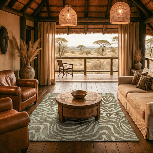 Lola&Moi vloerkleed Nairobi - beige - 140x200cm - vtwonen shop