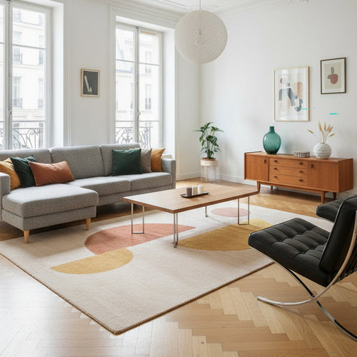 AFK Living vloerkleed Moon - zeer zacht - terracotta - 200 x 290 cm