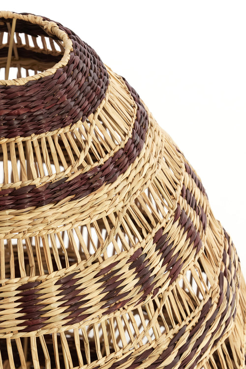 Light & Living hanglamp SOLUNA - bruin - Ø47x46cm - vtwonen shop